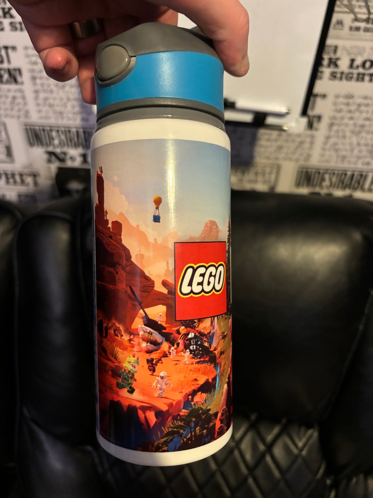 Customised water bottle